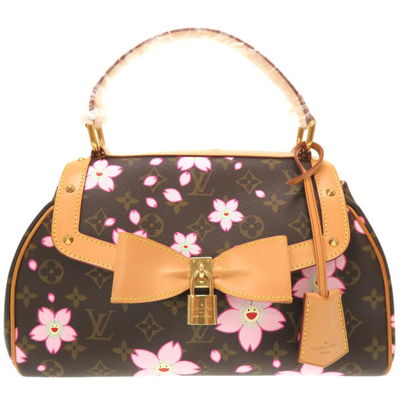 Louis Vuitton Monogram Cherry Blossom Sack Retro PM Handbag - Picture 1 of 9